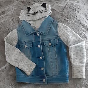 COPY - Like new denim hoodie 3t